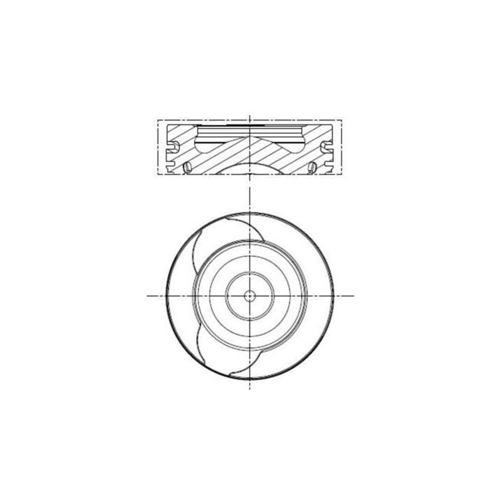 Stūmoklis MAHLE 021 PI 00128 000