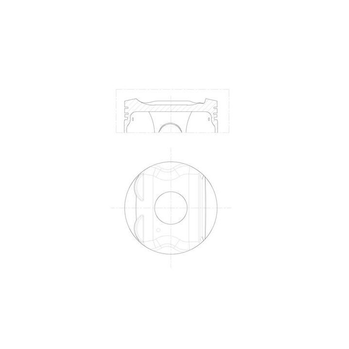 Stūmoklis MAHLE 021 PI 00133 002