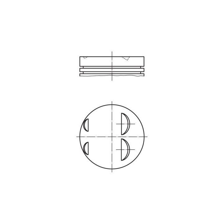 Stūmoklis MAHLE 022 05 02