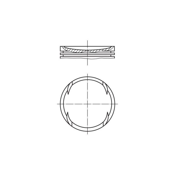 Stūmoklis MAHLE 022 10 00