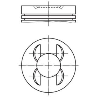 Stūmoklis MAHLE 028 PI 00153 000