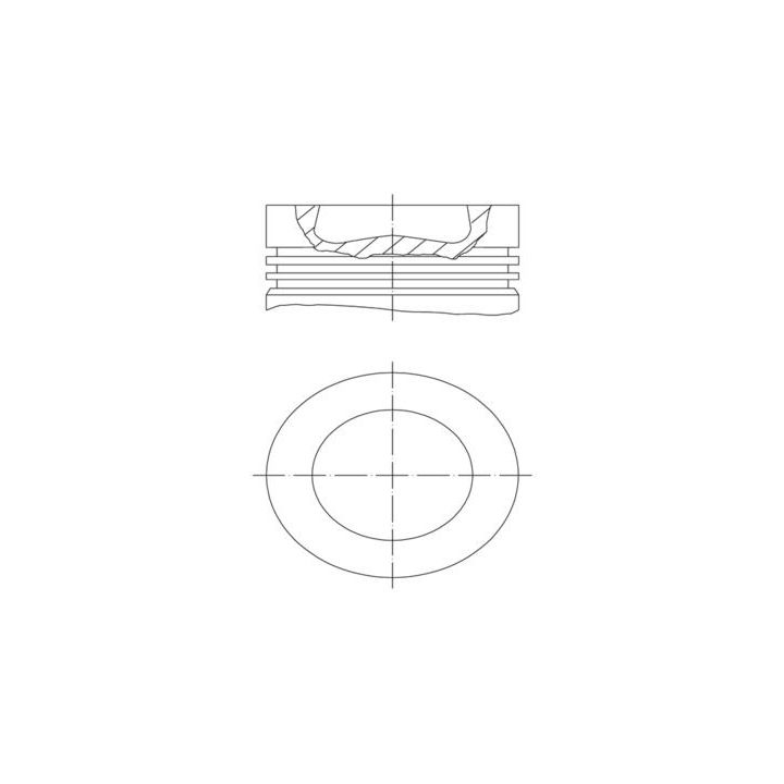 Stūmoklis MAHLE 028 PI 00155 002