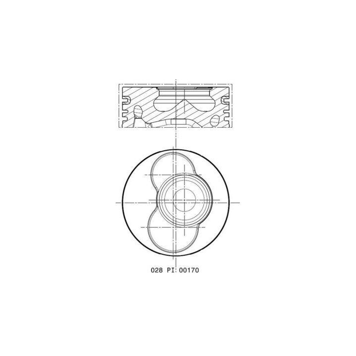 Stūmoklis MAHLE 028 PI 00170 002