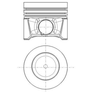 Stūmoklis MAHLE 028 PI 00179 000