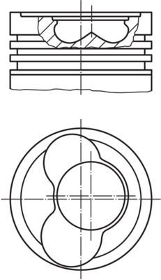 Stūmoklis MAHLE 030 65 01