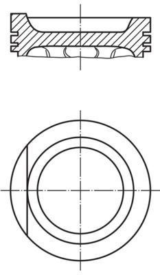 Stūmoklis MAHLE 034 75 01