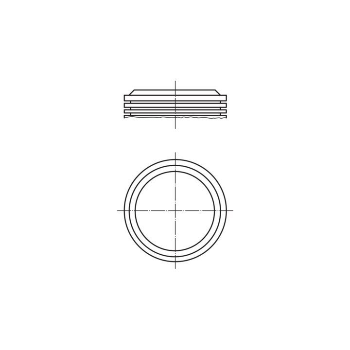 Stūmoklis MAHLE 037 60 00