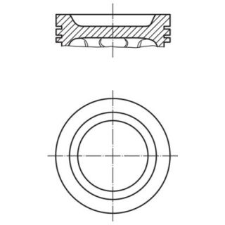 Stūmoklis MAHLE 039 87 00