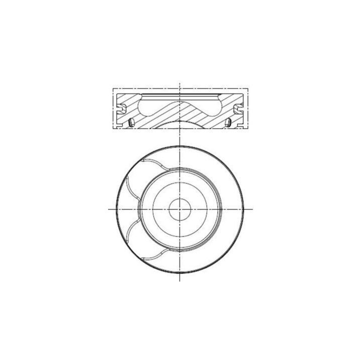 Stūmoklis MAHLE 039 PI 00128 001