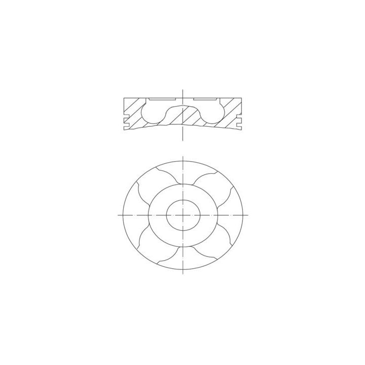 Stūmoklis MAHLE 040 06 01