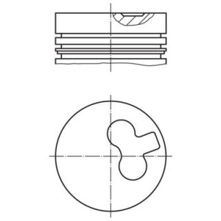 Stūmoklis MAHLE 081 69 01