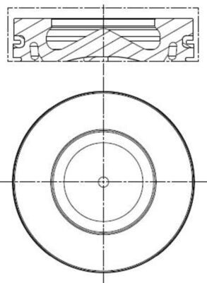Stūmoklis MAHLE 081 PI 00100 001