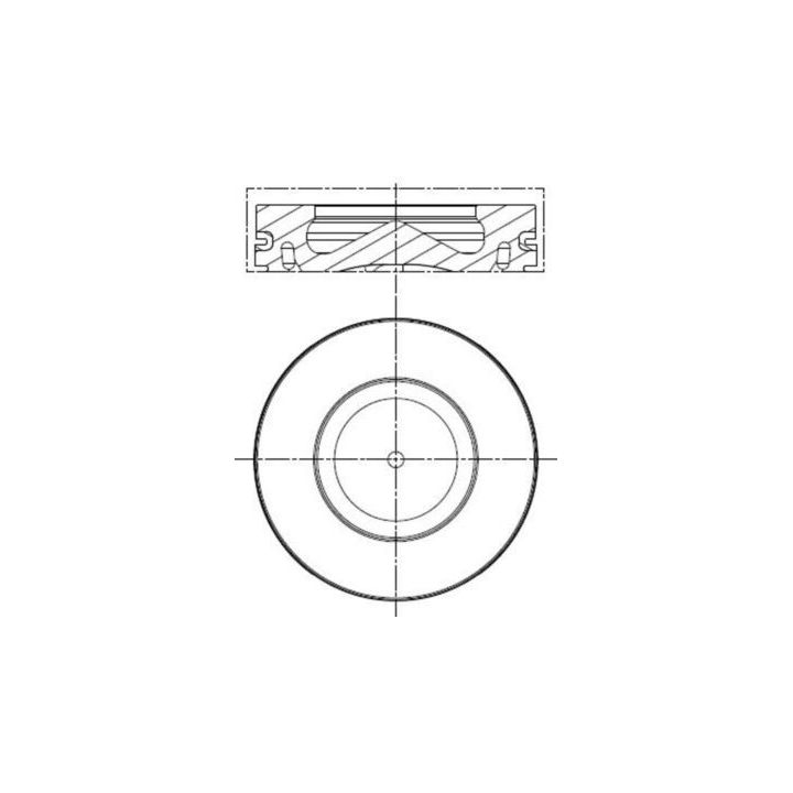 Stūmoklis MAHLE 081 PI 00100 002