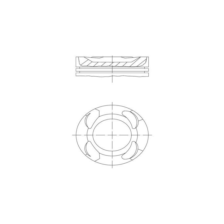 Stūmoklis MAHLE 081 PI 00125 000