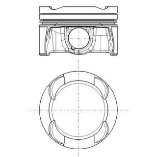 Stūmoklis MAHLE 081 PI 00132 000