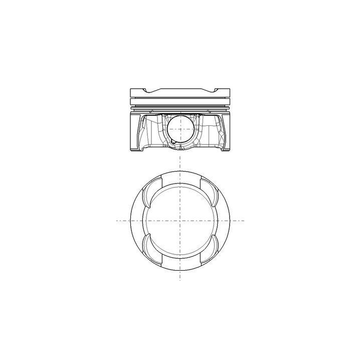 Stūmoklis MAHLE 081 PI 00132 002