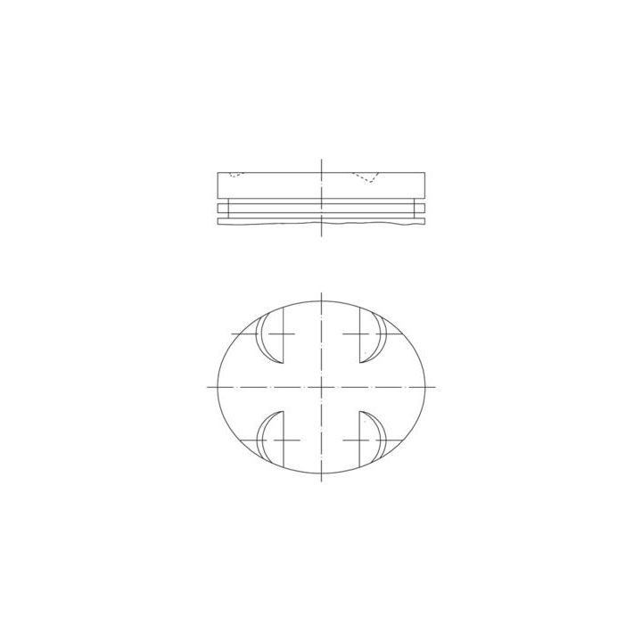 Stūmoklis MAHLE 083 12 00