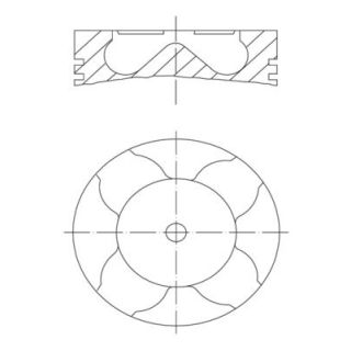 Stūmoklis MAHLE 083 33 01