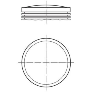 Stūmoklis MAHLE 279 11 00
