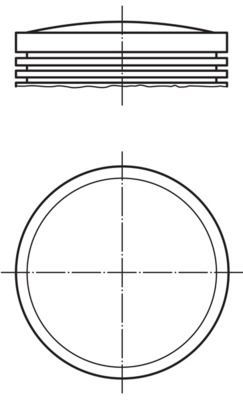 Stūmoklis MAHLE 279 11 00