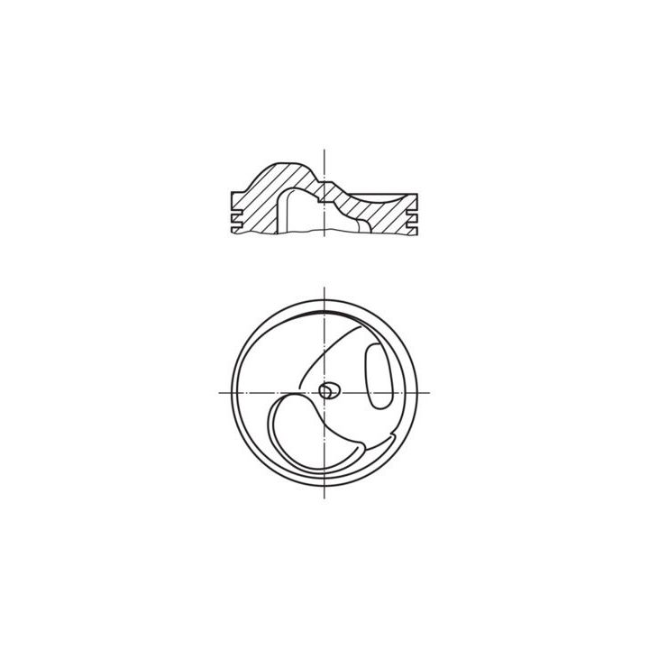 Stūmoklis MAHLE 503 55 00