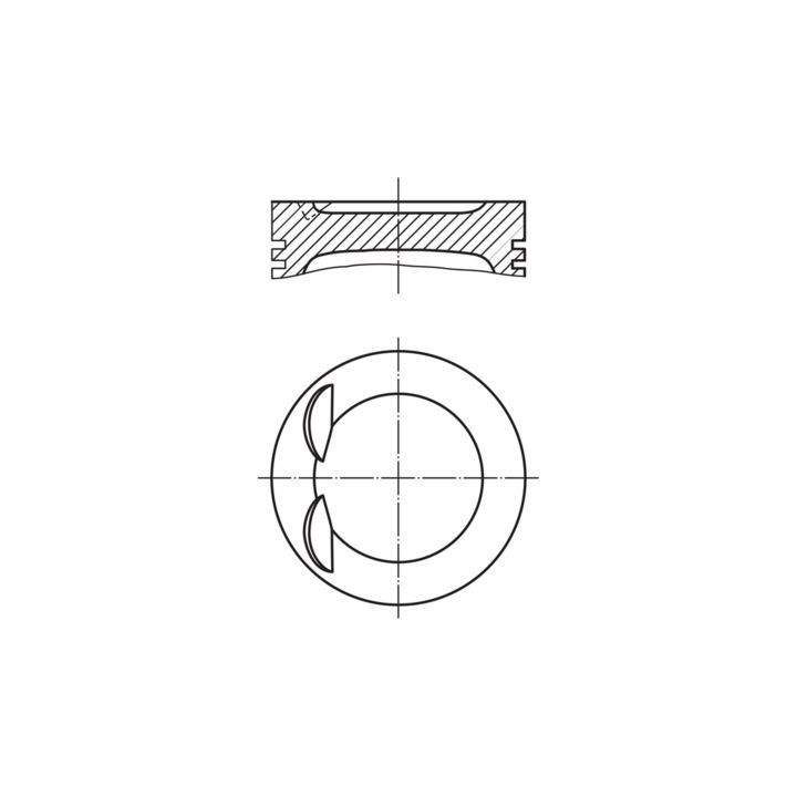 Stūmoklis MAHLE 503 86 01