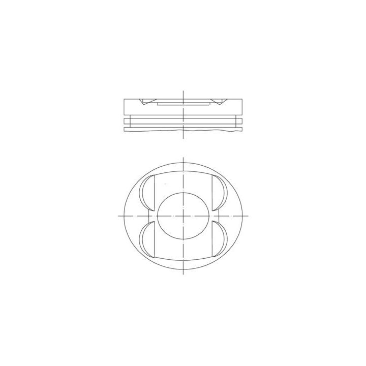 Stūmoklis MAHLE 503 97 00