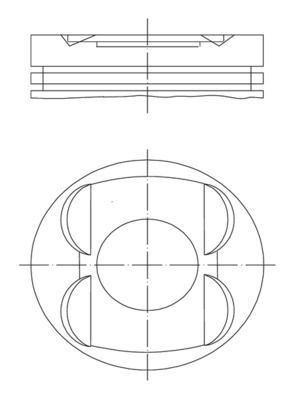 Stūmoklis MAHLE 503 97 00