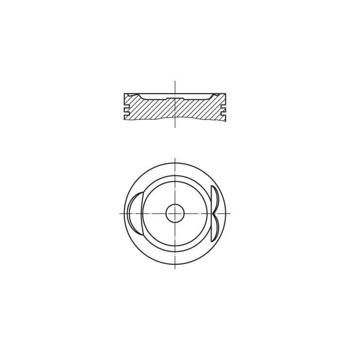 Stūmoklis MAHLE 627 33 00