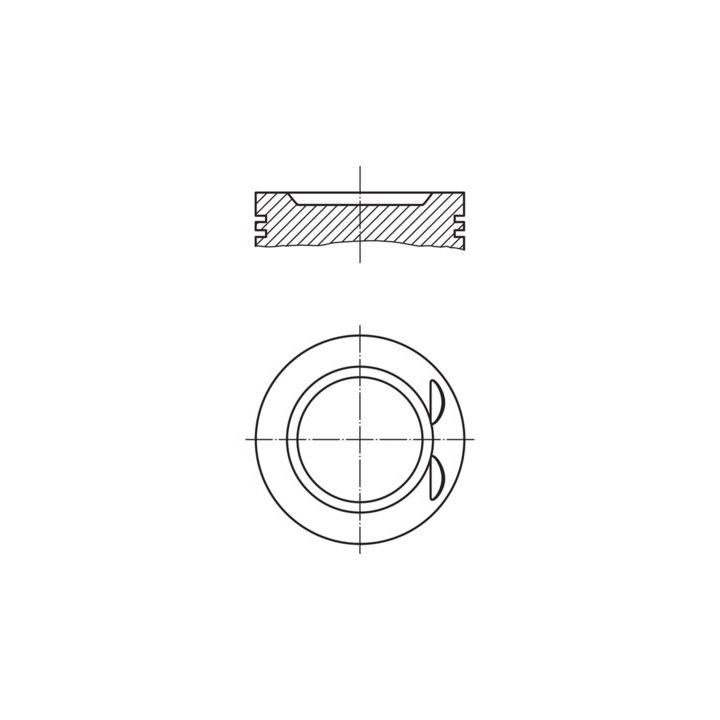 Stūmoklis MAHLE 627 40 01