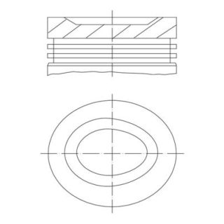 Stūmoklis MAHLE 681 08 01