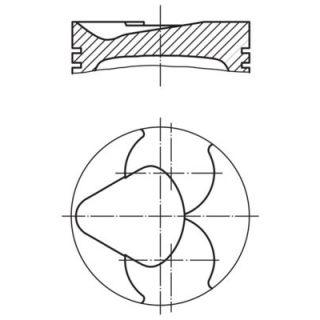 Stūmoklis MAHLE 681 19 02