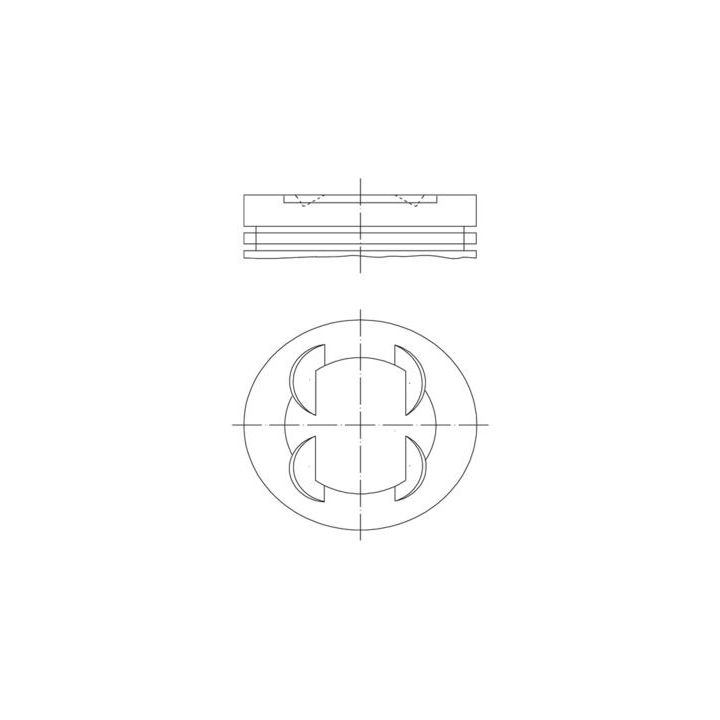 Stūmoklis MAHLE 681 PI 00109 001