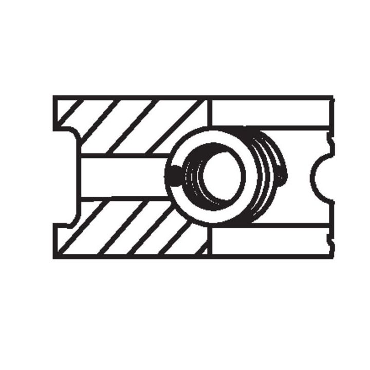 Stūmoklio žiedų komplektas MAHLE 009 36 N1