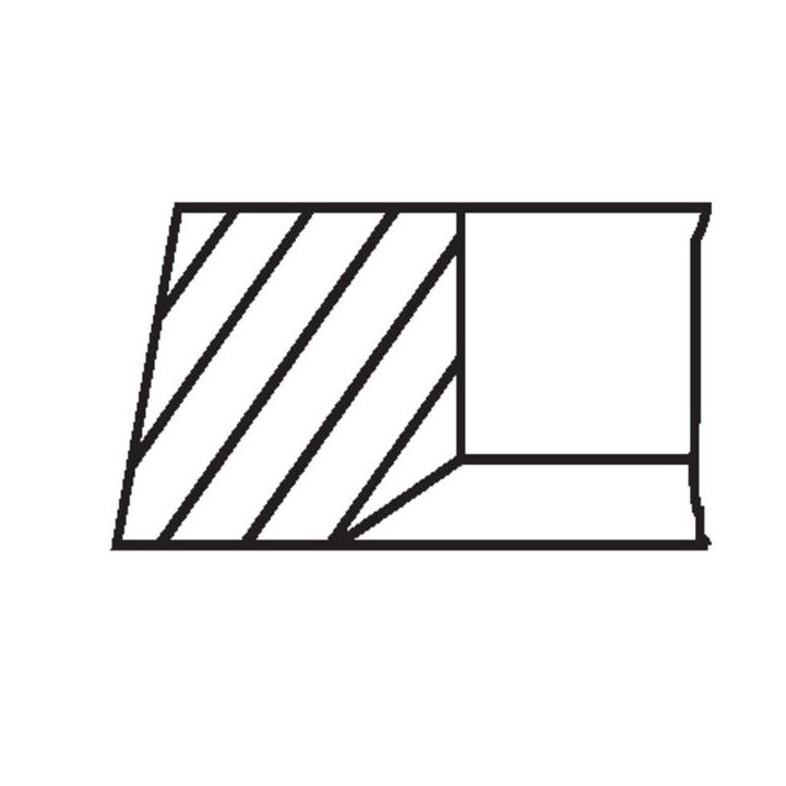 Stūmoklio žiedų komplektas MAHLE 010 20 N1