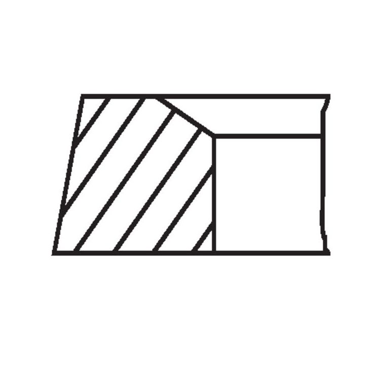 Stūmoklio žiedų komplektas MAHLE 021 01 V0