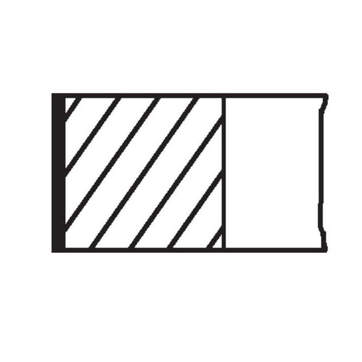 Stūmoklio žiedų komplektas MAHLE 021 04 N0