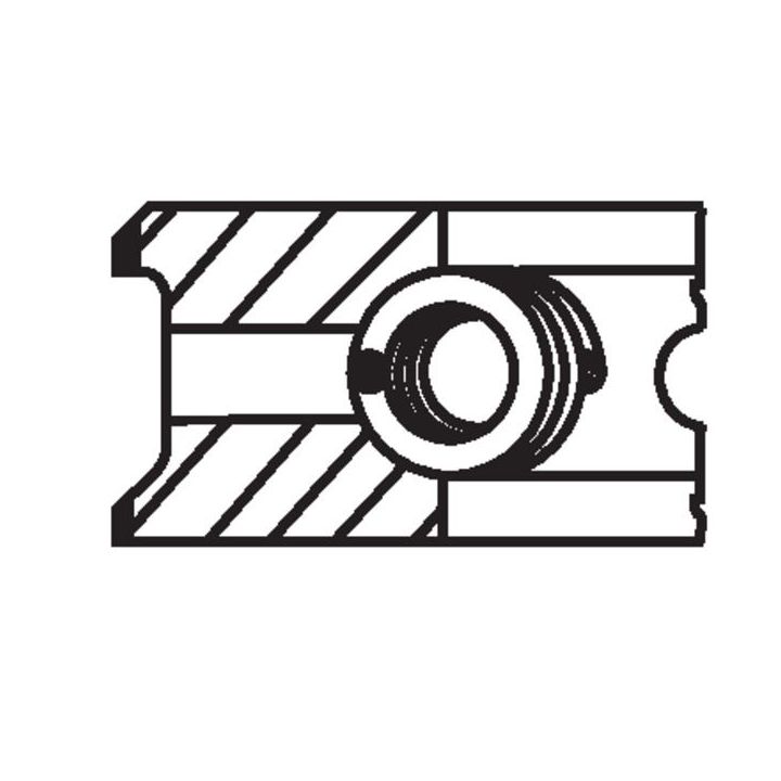 Stūmoklio žiedų komplektas MAHLE 022 13 N1