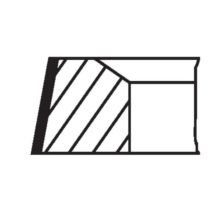 Stūmoklio žiedų komplektas MAHLE 039 89 N2