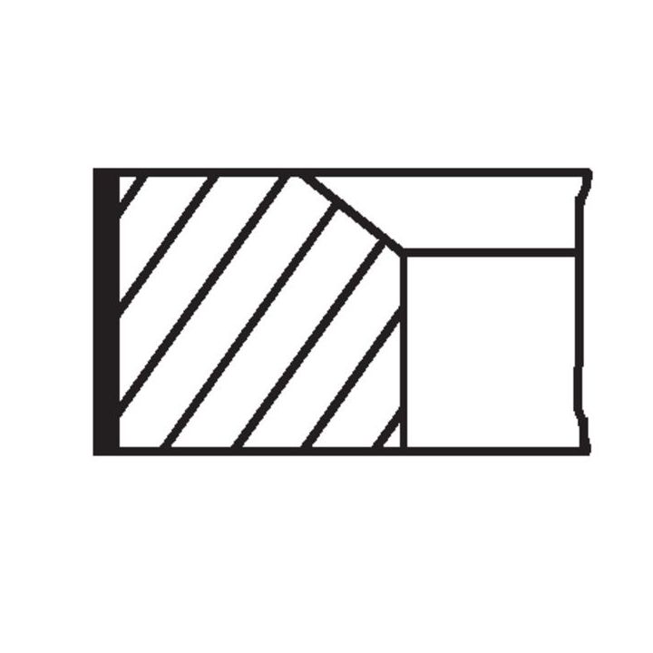 Stūmoklio žiedų komplektas MAHLE 039 91 V0