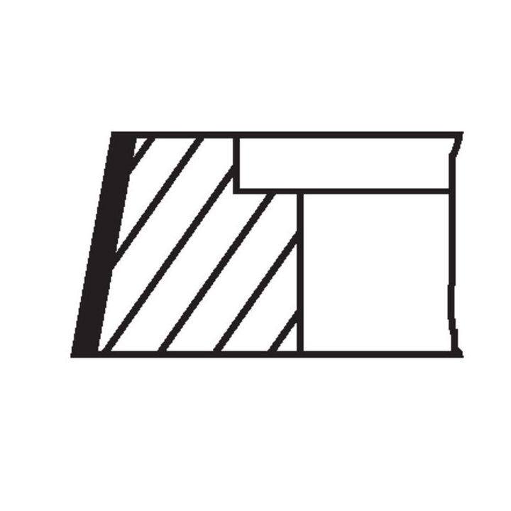 Stūmoklio žiedų komplektas MAHLE 503 91 N0