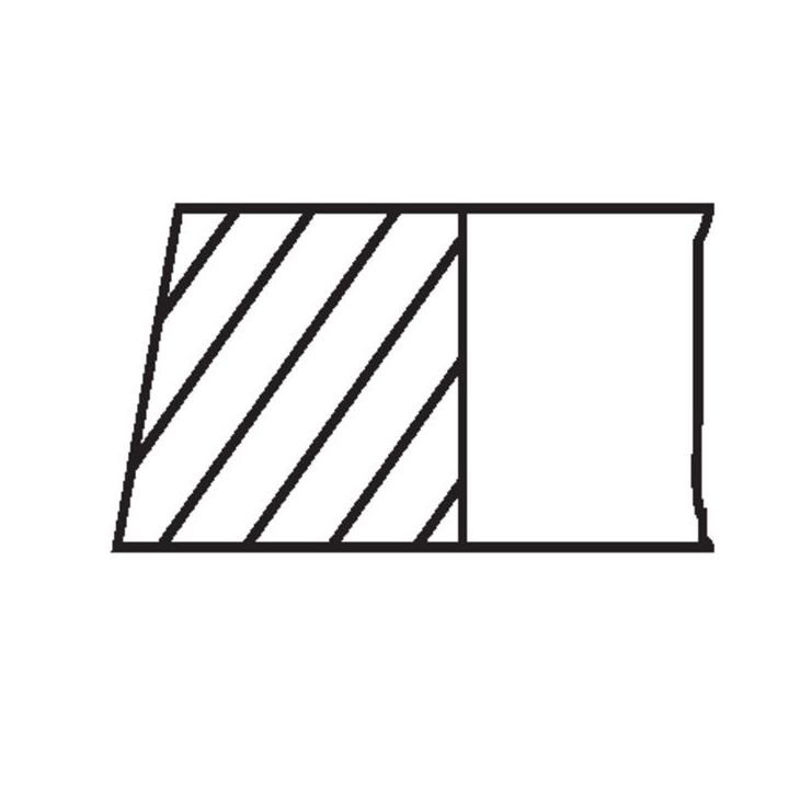 Stūmoklio žiedų komplektas MAHLE 503 98 N0