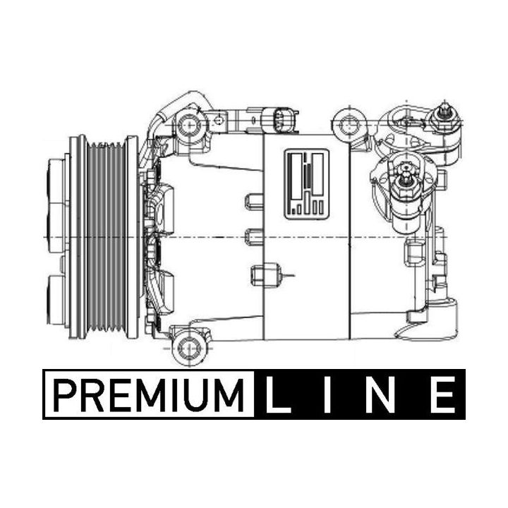 Kompresorius, oro kondicionierius MAHLE ACP 1360 000P