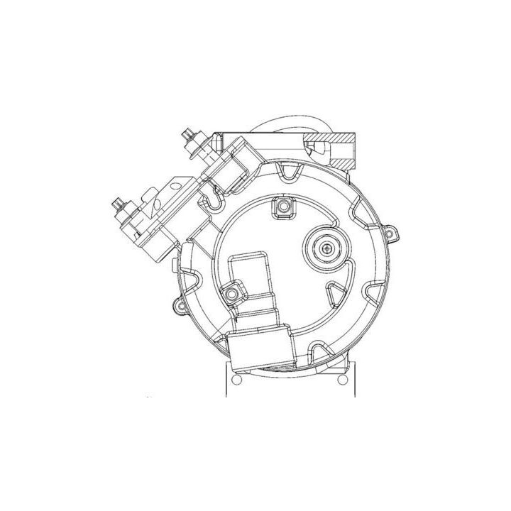 Kompresorius, oro kondicionierius MAHLE ACP 1364 000P