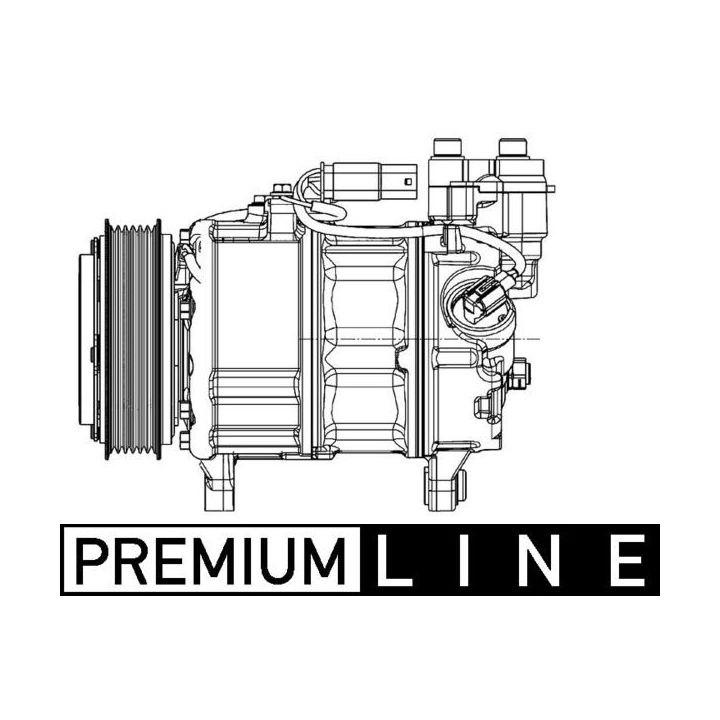 Kompresorius, oro kondicionierius MAHLE ACP 599 000P