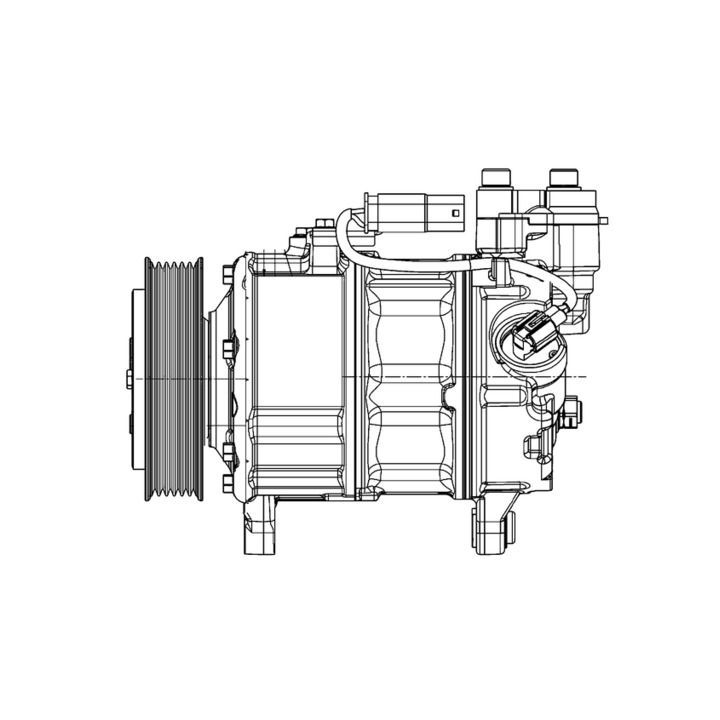 Kompresorius, oro kondicionierius MAHLE ACP 600 000P