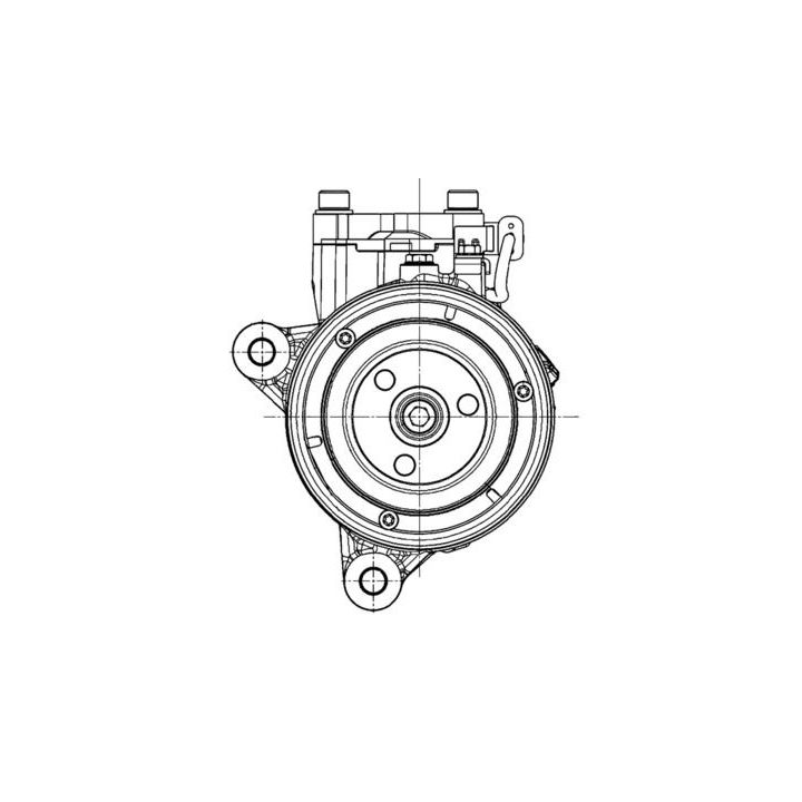 Kompresorius, oro kondicionierius MAHLE ACP 600 000P