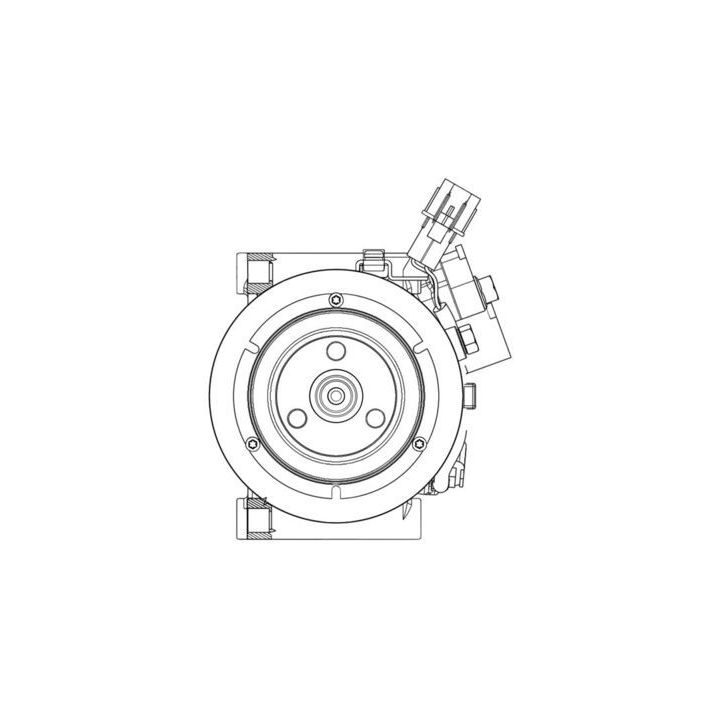 Kompresorius, oro kondicionierius MAHLE ACP 629 000P