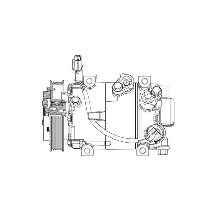 Kompresorius, oro kondicionierius MAHLE ACP 629 000P