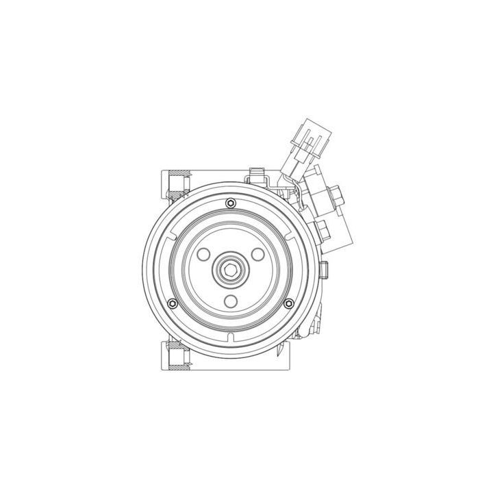 Kompresorius, oro kondicionierius MAHLE ACP 632 000P